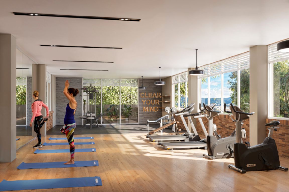 gimnasio apartamentos
